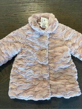 Nula Bug girls pink spring jacket sz 18M NWT